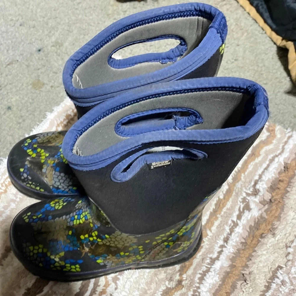 Bogs Kids' Classic Micro Camo Boot - Picture 1 of 9